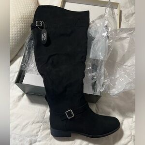 Sun & Stone women’s wide calf boots Sz 10